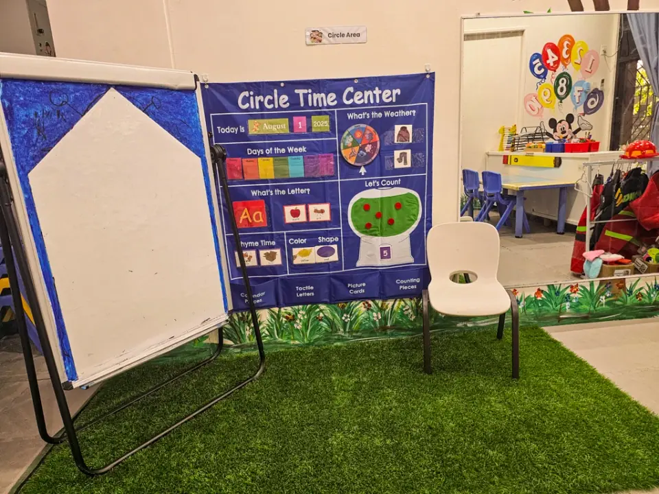 An ELLabs classroom corner